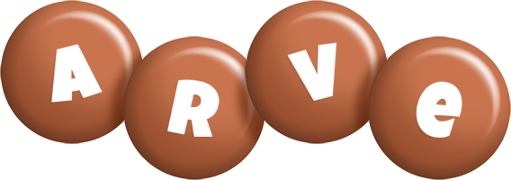 Arve candy-brown logo