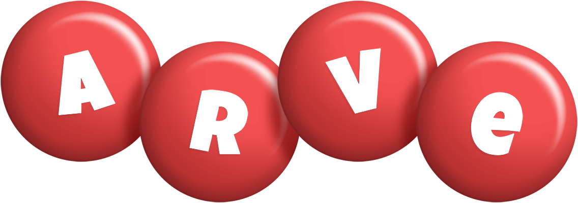Arve candy-red logo