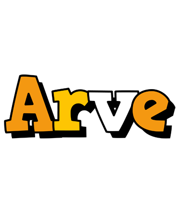 Arve cartoon logo