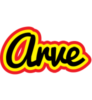 Arve flaming logo