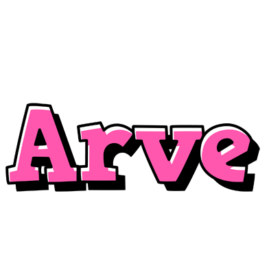 Arve girlish logo