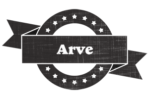 Arve grunge logo