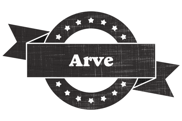 Arve grunge logo