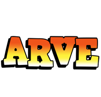 Arve sunset logo