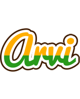 Arvi banana logo