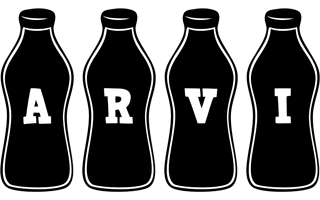 Arvi bottle logo