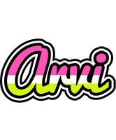 Arvi candies logo