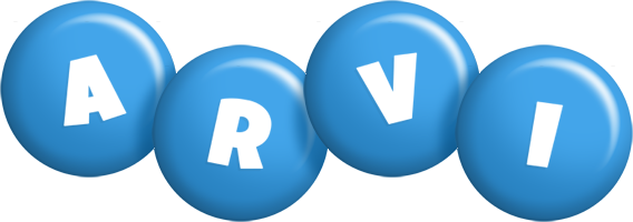 Arvi candy-blue logo