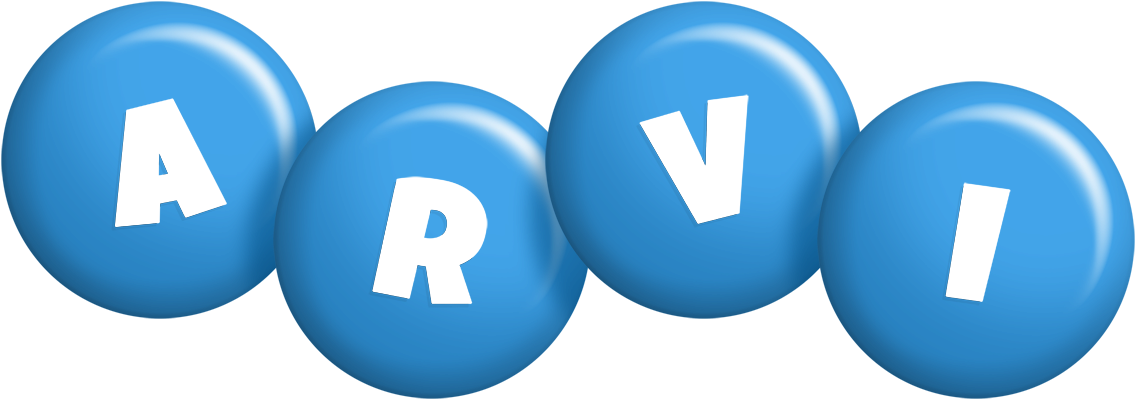 Arvi candy-blue logo