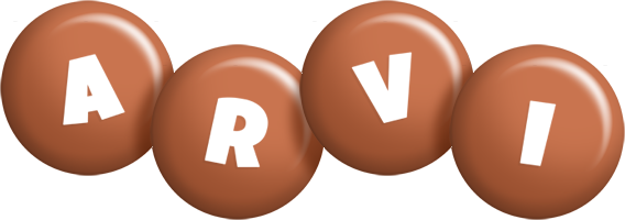 Arvi candy-brown logo