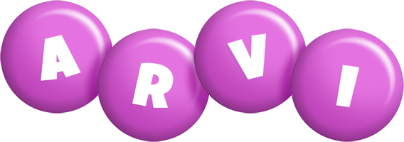 Arvi candy-purple logo