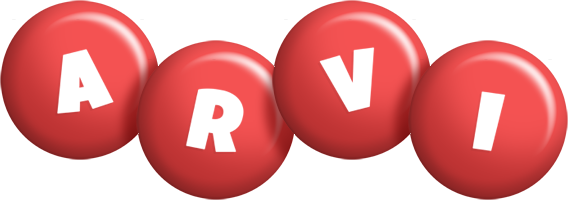 Arvi candy-red logo