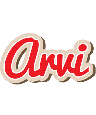 Arvi chocolate logo