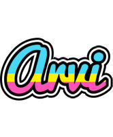 Arvi circus logo