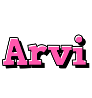 Arvi girlish logo