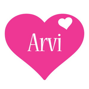 Arvi love-heart logo