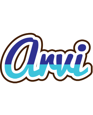 Arvi raining logo