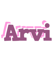 Arvi relaxing logo