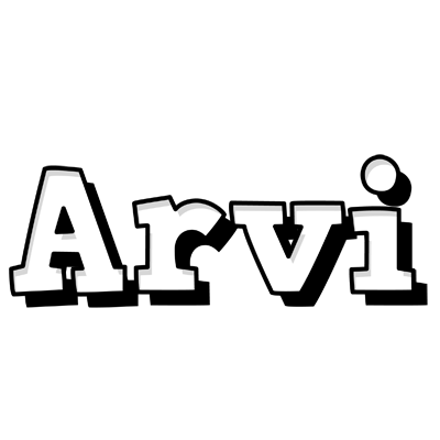 Arvi snowing logo