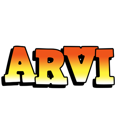 Arvi sunset logo