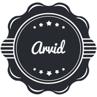 Arvid badge logo