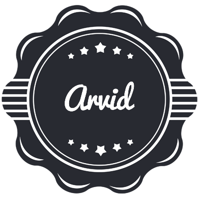 Arvid badge logo