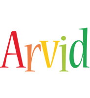 Arvid birthday logo