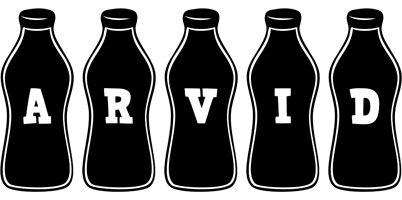 Arvid bottle logo