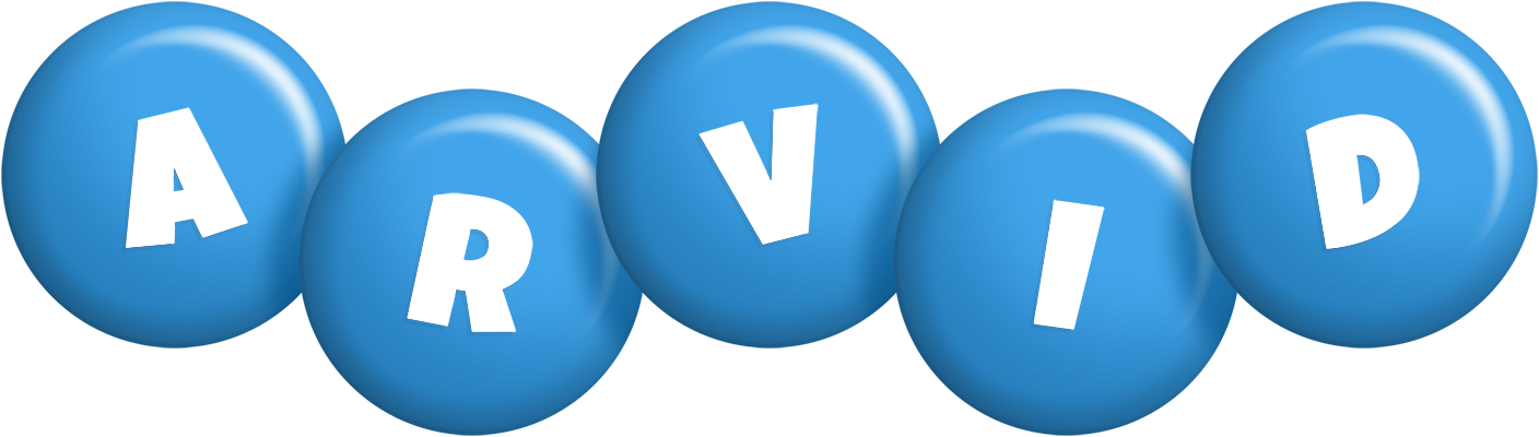 Arvid candy-blue logo