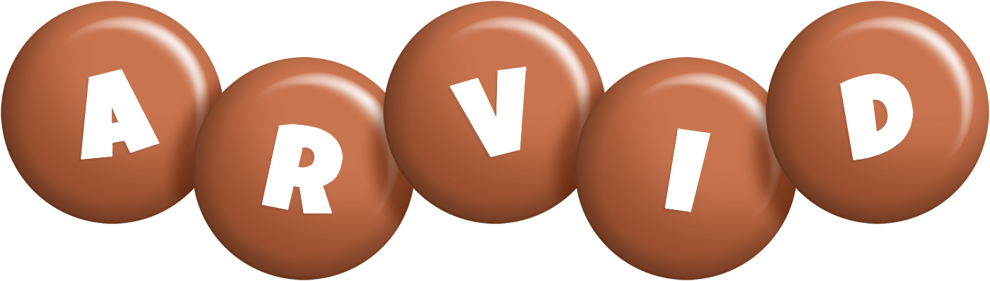 Arvid candy-brown logo
