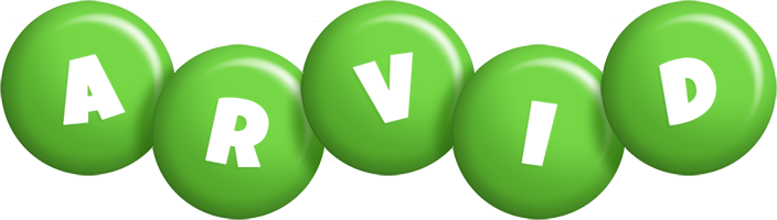 Arvid candy-green logo