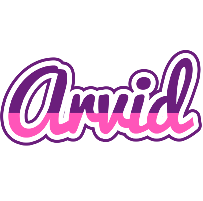 Arvid cheerful logo
