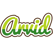 Arvid golfing logo