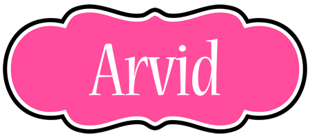 Arvid invitation logo