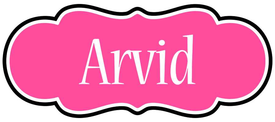 Arvid invitation logo