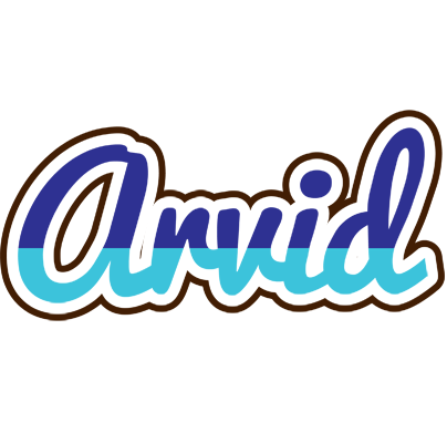 Arvid raining logo