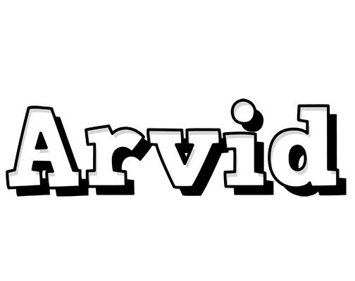 Arvid snowing logo