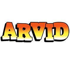 Arvid sunset logo