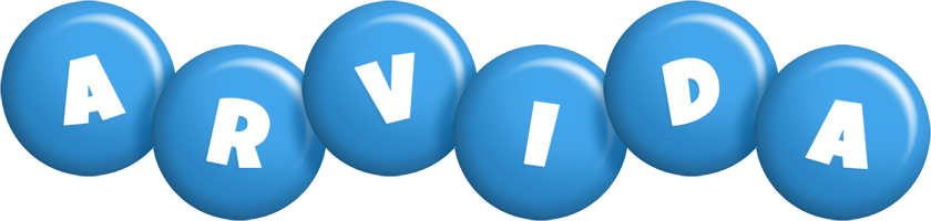 Arvida candy-blue logo