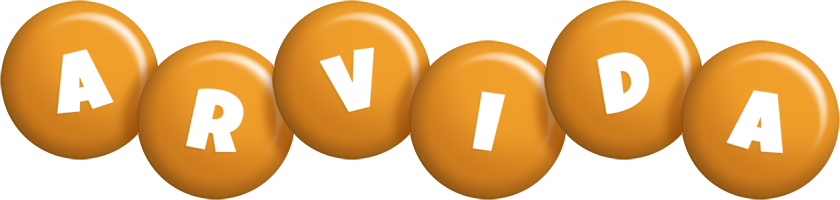 Arvida candy-orange logo