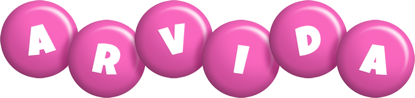 Arvida candy-pink logo