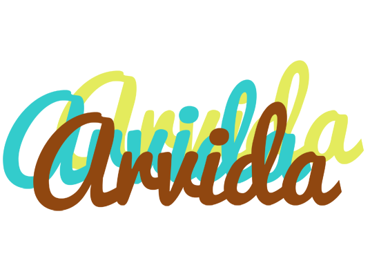 Arvida cupcake logo