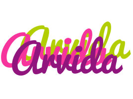 Arvida flowers logo