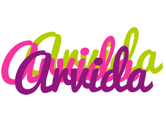 Arvida flowers logo