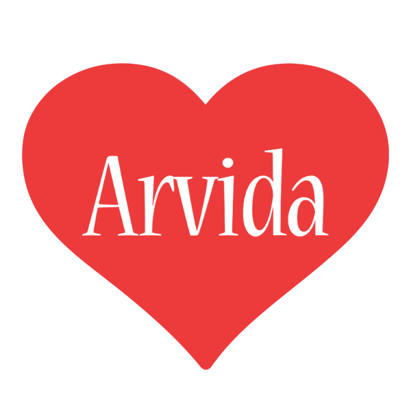 Arvida love logo