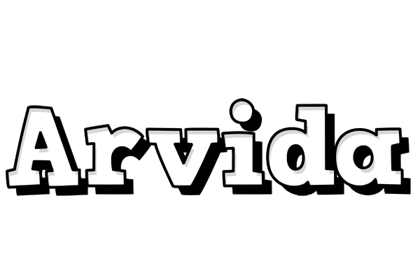 Arvida snowing logo