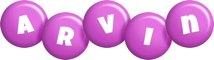 Arvin candy-purple logo