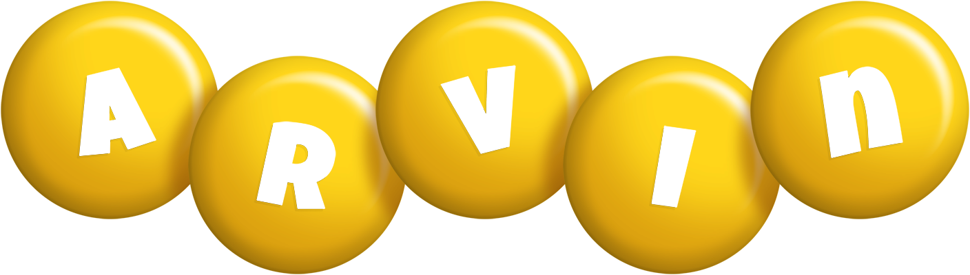 Arvin candy-yellow logo