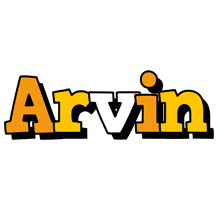 Arvin cartoon logo