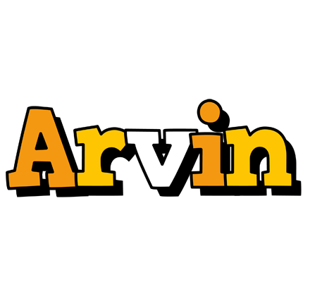 Arvin cartoon logo